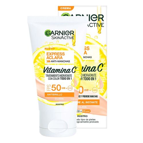 Crema Facial Garnier Anti manchas 40g