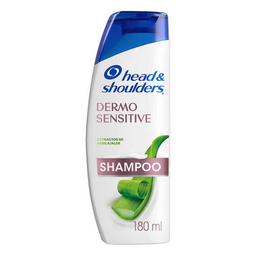 Shampoo Head & Shoulders Dermo Sensitive Extractos de Sábila Aloe 180ml