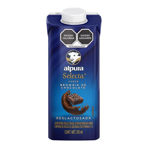 Leche Alpura Selecta Brownie 315ml