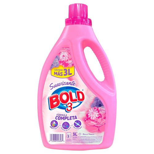 Suavizante Bold 3 Flores de Primavera Botella 3L
