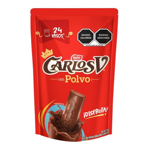 Chocolate en Polvo Carlos V Doypack 345g