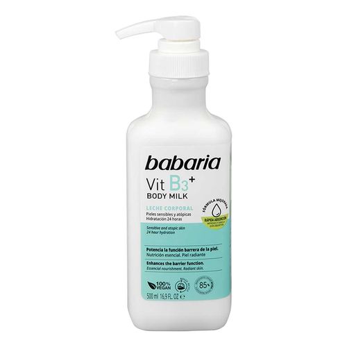 Crema Corporal Barbaria Vitamina B3 500ml
