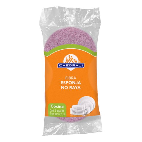 Fibra Chedraui Rosa 1 Pieza