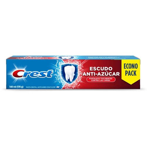 Pasta Dental Crest Antiazúcar 140ml