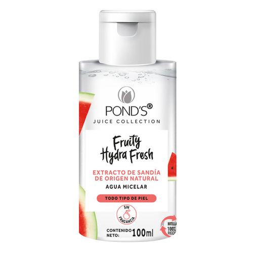 Agua Micelar Pond's Fruity Hydra Fresh Sandía 100ml