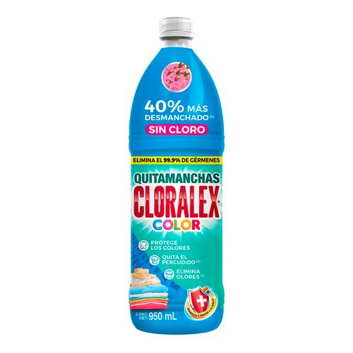 Quitamanchas Líquido Cloralex Color 950ml