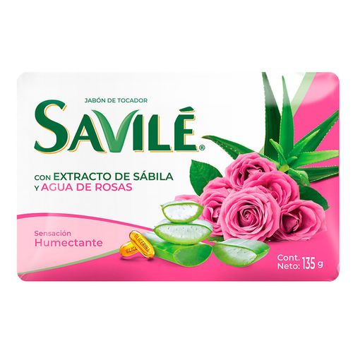 Jabón en Barra Savilé Agua de Rosas 135g