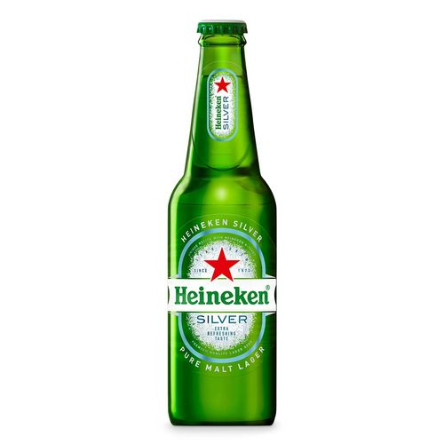 Cerveza Premium Heineken Silver 6 Pack Botella 355ml