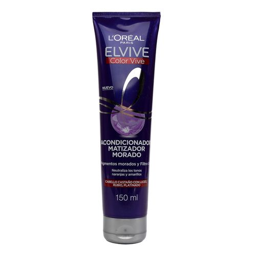 Acondicionador Elvive Purp Matizador 150ml