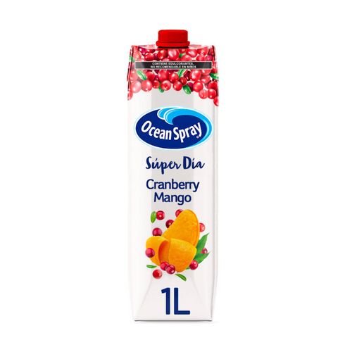 Ocean Spray Súper Día Arándano y Mango 1L