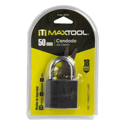 Candado Aksi 50Mn CAN-HIE-50-B