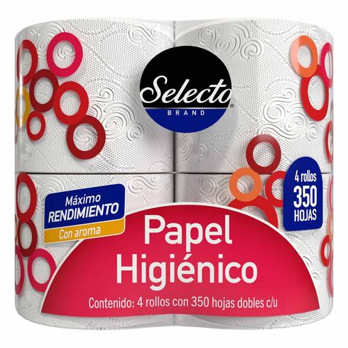 Papel Higiénico Selecto Brand 4 Rollos