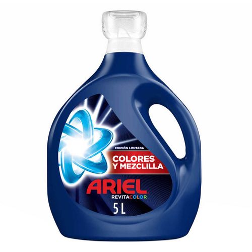 Detergente Líquido Ariel Colores y Mezclilla 5L