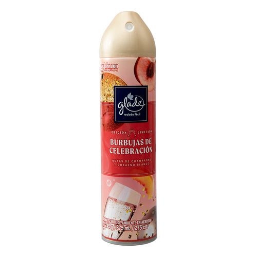 Arom Aerosol Glade Burbujas de durazn 275ml