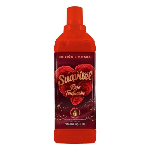Suavizante de Telas Suavitel Rojo Tentación 700ml