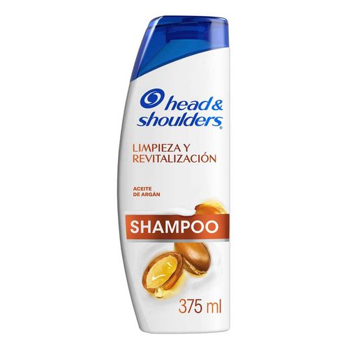 Shampoo Head & Shoulders Limpieza y Revitalización Aceite de Argán 375ml