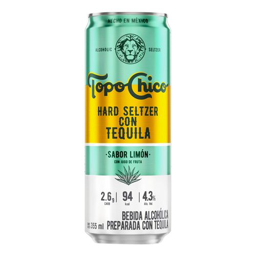 Hard Seltzer Topochico Tequila 355ml