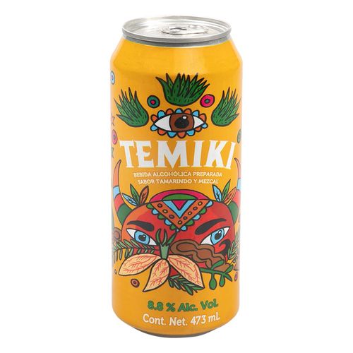 Cooler Temiki Tamarindo Mezcal 473ml