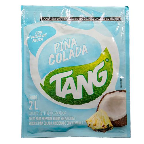 Bebida en Polvo Tang Sabor Piña Colada Sobre 13g