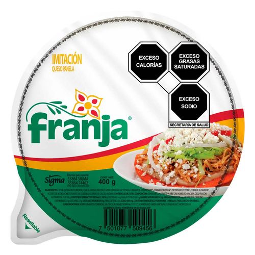 Queso Franja Panela 400g