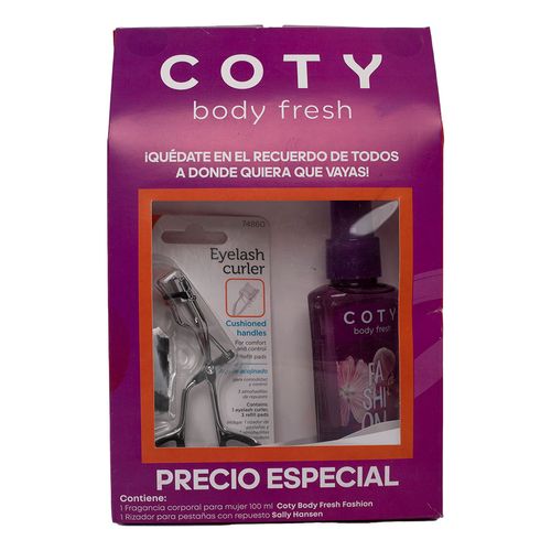 Body Mist Coty Fashion Dama Estuche