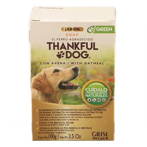 Jabon Perro Agradecido Harina de Avena P