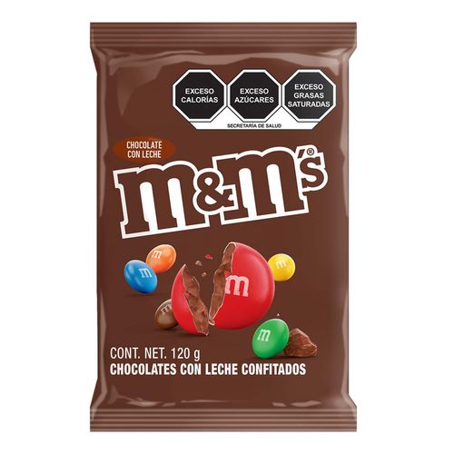 M&Ms Chocolates Con Leche Mega Bolsa 120g
