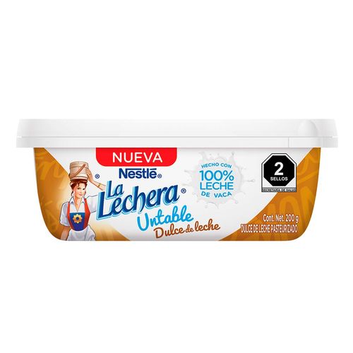 Untable La Lechera Dulce de Leche 200g