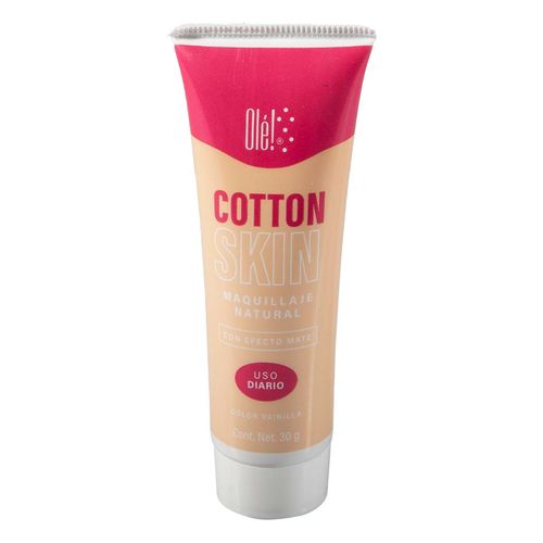 Maquillaje Olé CottonS Vainilla 1 Pieza