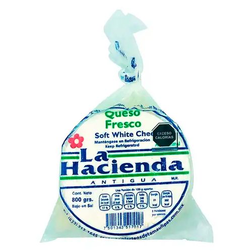 Queso Hacienda Molido 800g