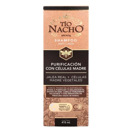 Shampoo Tio Nacho Purificacion con Células Madre  415ml