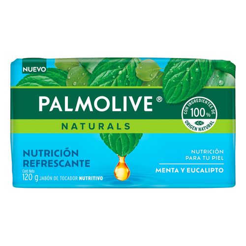 Jabón en Barra Palmolive Naturals Nutrición Refrescante 120g