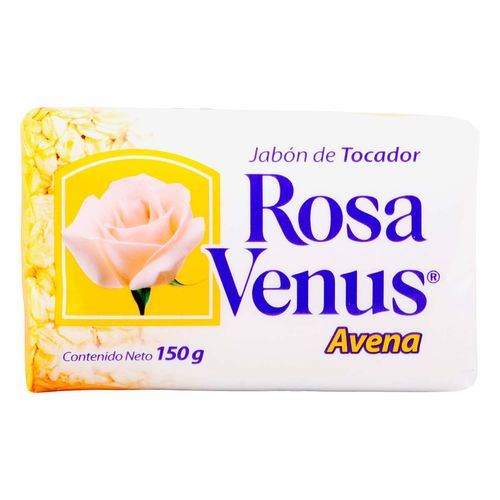 Jabón de Tocador Rosa Venus Avena 150g