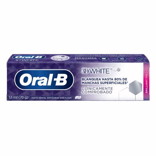 Pasta Dental Oral B 3Dwhite 1 53ml