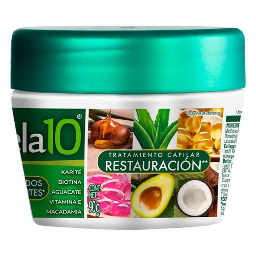 Tratamiento Capilar  Nutribela 10 Restauración 90g