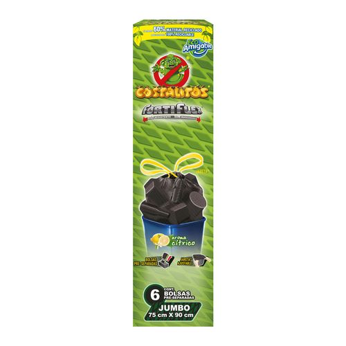 Bolsas para Basura Costalitos Jumbo 6 bolsas
