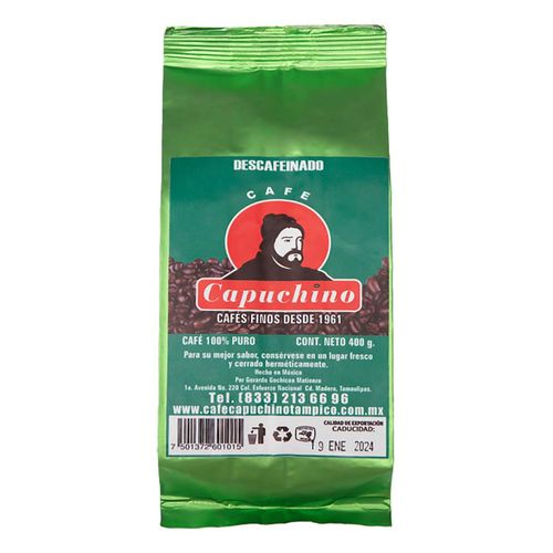 Café Capuchino Descafeinado 400g