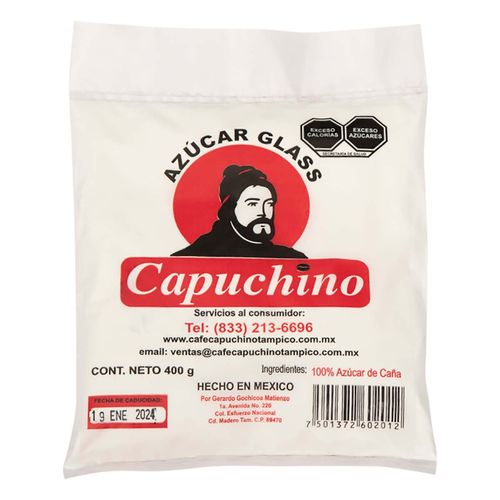 Azúcar Capuchino Glass 400g