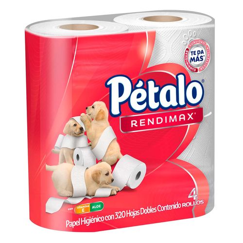 Papel Higiénico Pétalo Rendimax
