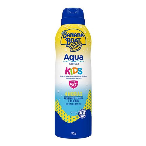 Protector Solar Banana Boat Aqua Protect Kids 50+ FPS C-Spray 170g