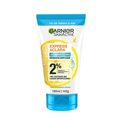 Exfoliante Garnier Express Aclara Anti Acné 152ml