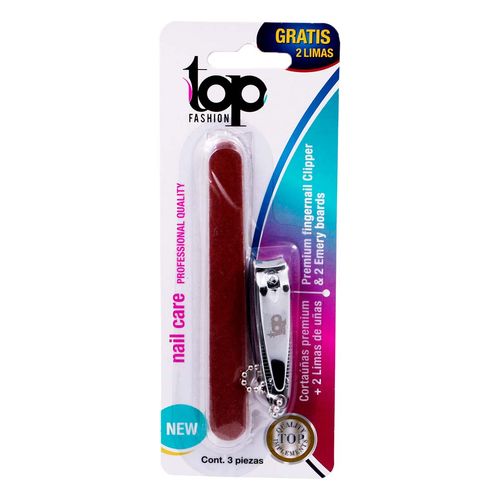 Corta Uñas Top Fashion Metal 7729