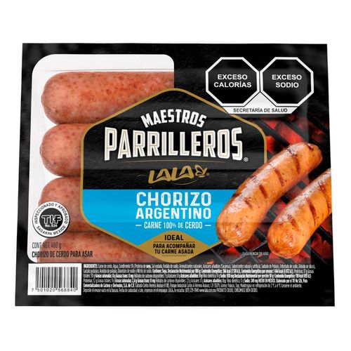 Chorizo Lala Argentino Maestros Parrilleros 400g