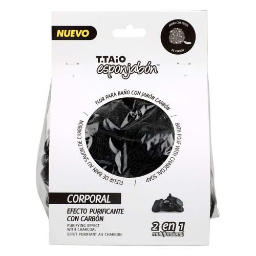 Esponjabon T-Taio Carbón 21BCA0212 1 Pieza