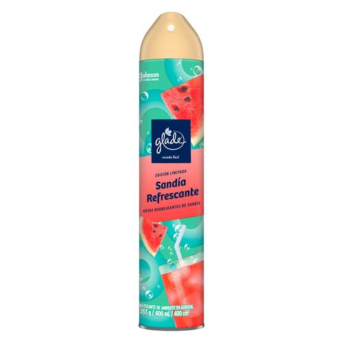 Aromatizante en aerosol Glade edición limitada Sandía Fresca 400ml