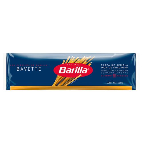 Pasta Barilla Spaghetti Bavette 450g