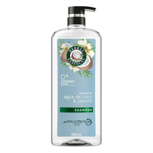 Shampoo Herbal Essences Agua Coco y Jaz