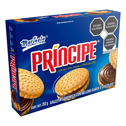 Galleta Marinela Principe Chock 252g