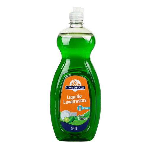 Lavatrastes Chedraui Limón Gel 1L