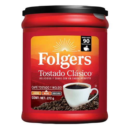 Café Folgers Tostado Clásico 272g